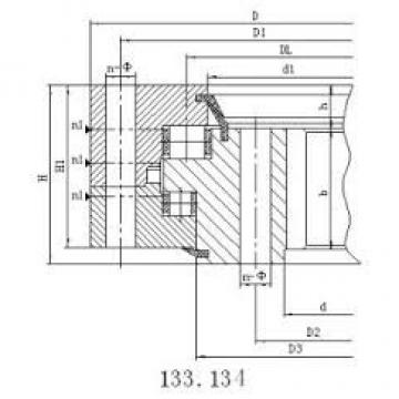 excavator slewing ring for PC200-6 series slewing bearing with P/N:S6D102-1