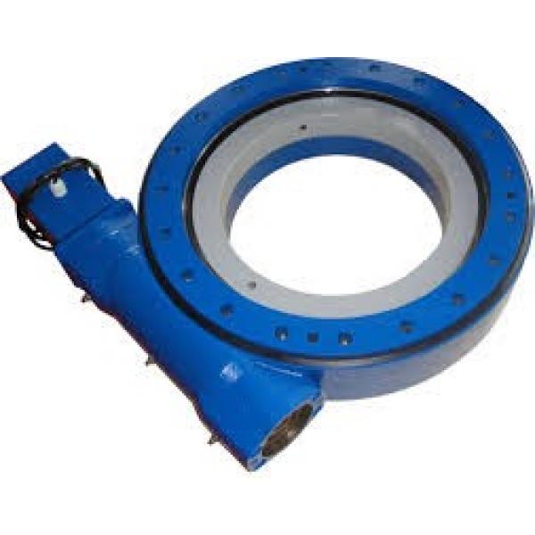 Cat E320 B hardened inner gear excavator 50 Mn & 42 CrMo four point contact slewing ring bearing #2 image